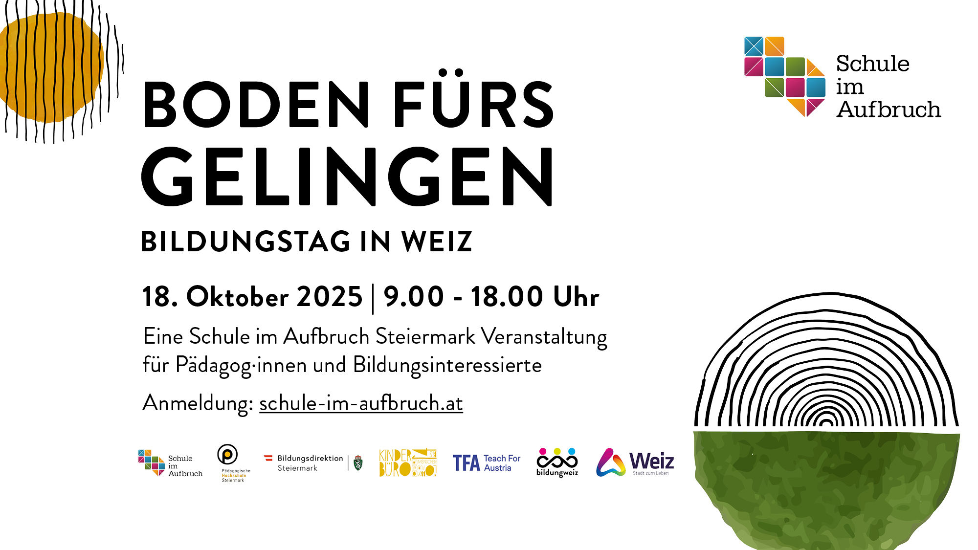 Boden fürs Gelingen - Bildungstag in Weiz.